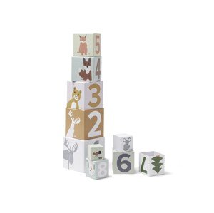Kids concept Kostky kartonové Edvin 10 ks