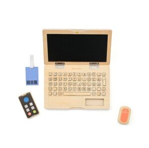 Kid's Concept Dřevěný notebook s příslušenstvím