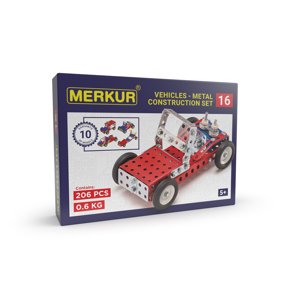 Merkur - stavebnice Merkur 016 Buggy, 206 dílů, 10 modelů