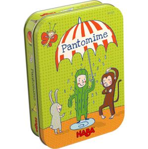 Haba Mini hra pro děti Pantomima v kovové krabici