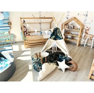ELIS DESIGN Set teepee stan Opičky varianta: luxury