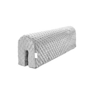 ELIS DESIGN Chránič na postel pěnový - 100 cm barva: světle šedá