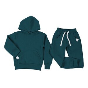 ELIS DESIGN Dětská tepláková souprava Elise Velikost: 140/146, varianta: tmavě zelená