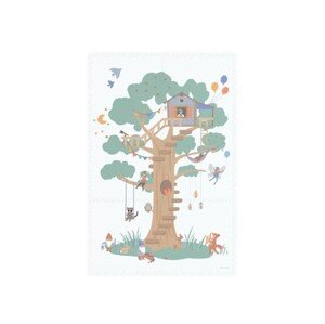 Play&Go Multifunkční pěnová hrací podložka (puzzle) - Treehouse