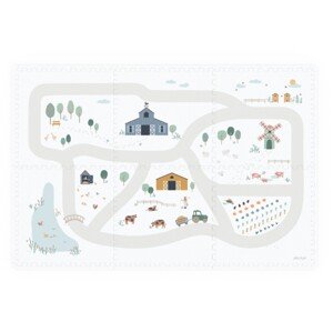 Play&Go Multifunkční pěnová hrací podložka (puzzle) - Farma