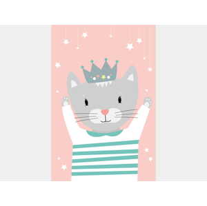 ELIS DESIGN koťátko na plakátě rozměr: 30 x 40 cm