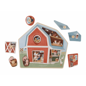 Little Dutch vkládací puzzle Farma