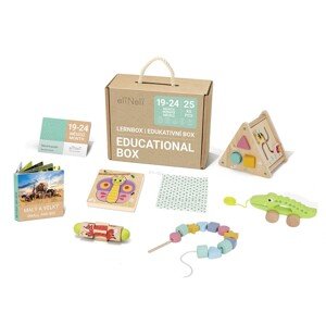 eliNeli Sada naučných hraček pro děti od 1,5 roku (19–⁠24 měsíců) - edukativní box- BAZAR