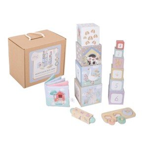 eliNeli Sada montessori hraček pro děti od 1 roku Farma - edukativní box
