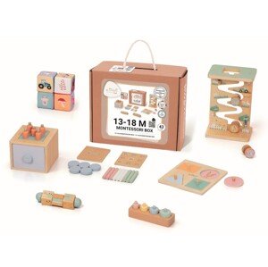 eliNeli Sada montessori hraček pro děti od 1 roku (13–⁠18 měsíců) - edukativní box
