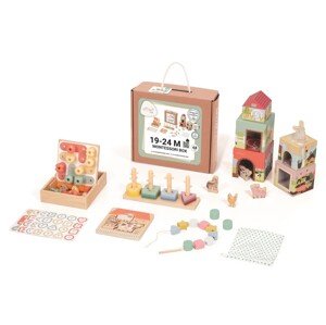 eliNeli Sada montessori hraček pro děti od 1,5 roku (19–⁠24 měsíců) - edukativní box