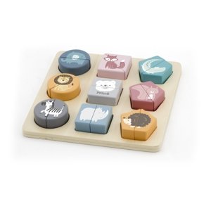 PolarB Dřevěné puzzle pro nejmenší